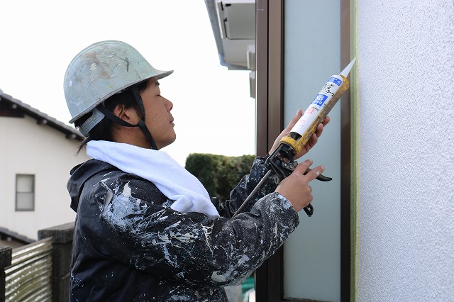 修繕工事_コーキング